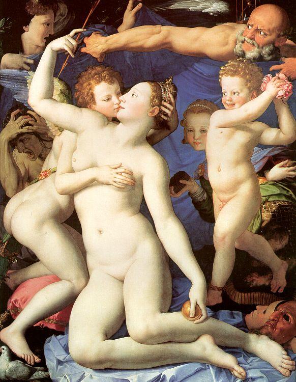 Agnolo Bronzino An Allegory of Venus and Cupid Germany oil painting art